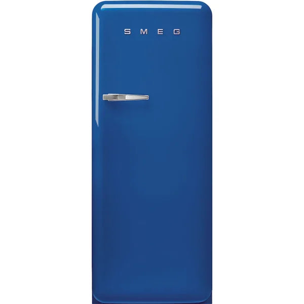 Refrigerador Smeg 1 Puerta, Estilo anõs 50, Bisagra a la derecha, 220v, Azul, FAB28RBE5