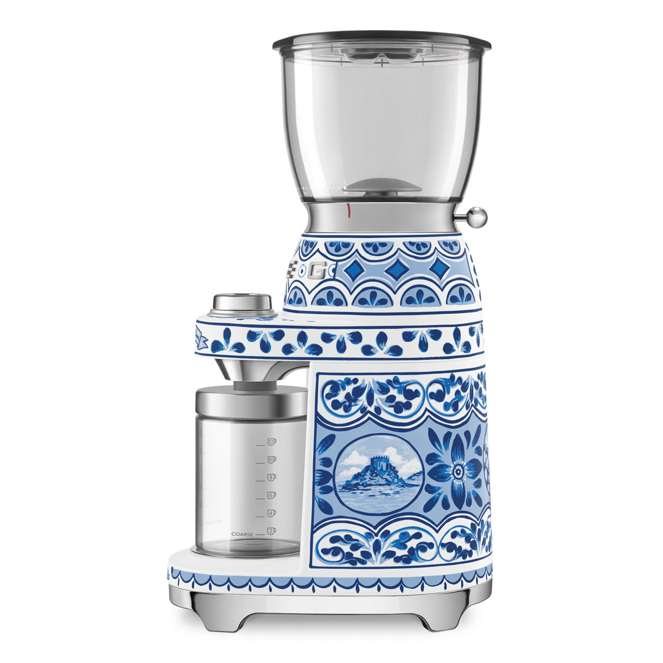 Molinillo de Café Smeg, Estilo años 50, 150w, Azul Mediterrâneo, CGF01DGBEU