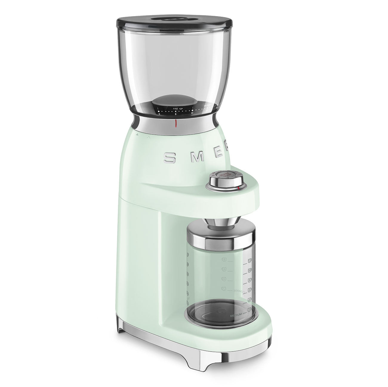 Molinillo de Café Smeg, Estilo años 50, 150w, Verde Pastel, CGF01PGEU