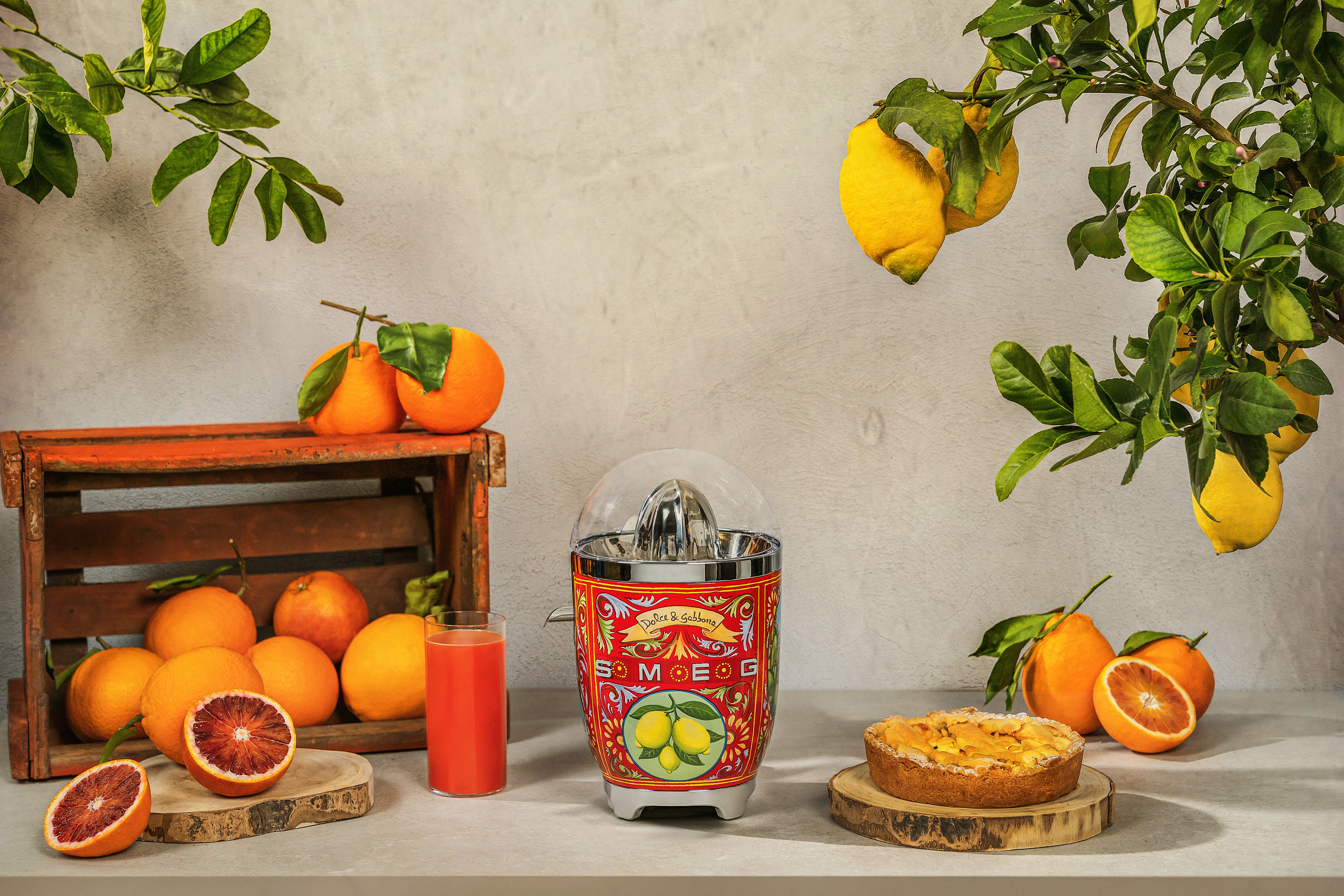 Exprimidor Smeg, Estilo anõs 50, Dolce Gabbana CJF01DGEU