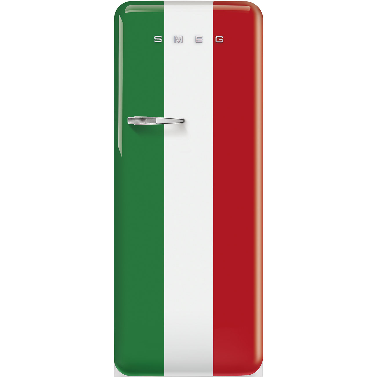 Refrigerador Smeg 1 Puerta, Estilo años 50, Bisagra a la derecha, 220v, Decorado/Especial, FAB28RDIT6