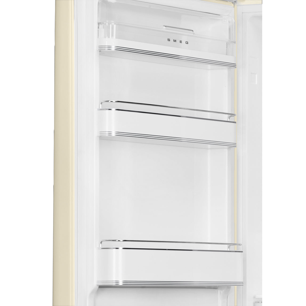 Refrigerador Smeg 2 Puertas, Estilo anõs 50, Bisagra a la izquierda, 220v, Crema, FAB32LCR5