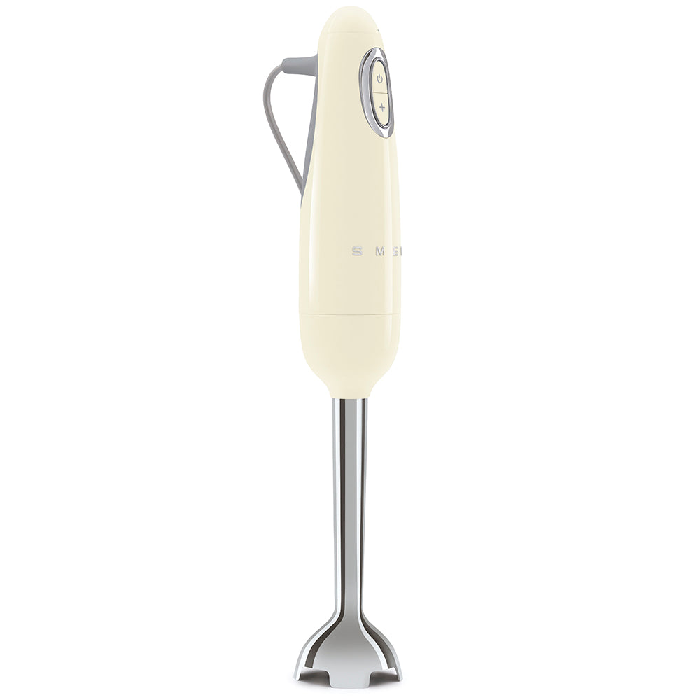 Batidora de mano con accesorios Smeg, Estilo años 50, 700w, Crema, HBF22CREU