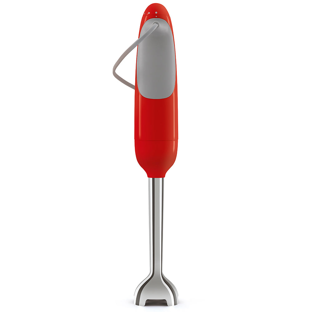 Batidora de mano con accesorios Smeg, Estilo años 50, 700w, Rojo, HBF22RDEU