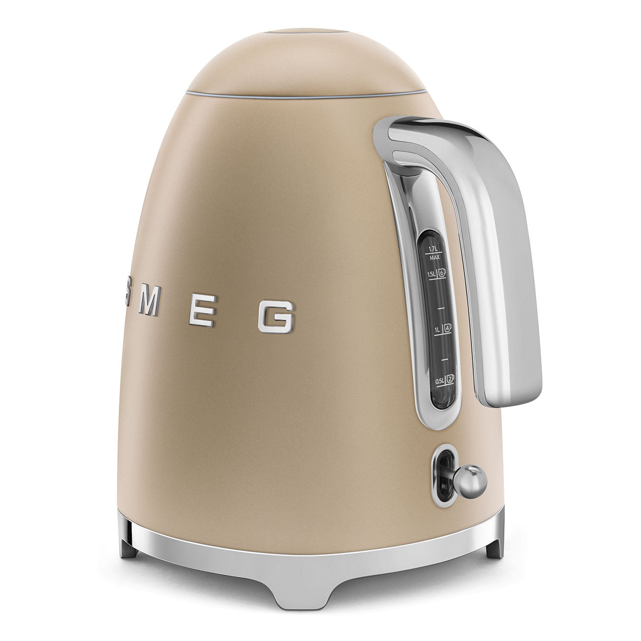 Hervidor Eléctrico Smeg, Estilo años 50, Champagne, KLF03CHMEU