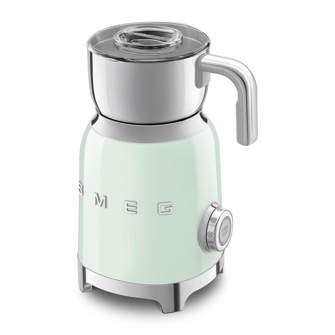 Espumador de Leche por Induccíon Smeg, Estilo años 50, 500w, Verde Pastel, MFF11PGEU