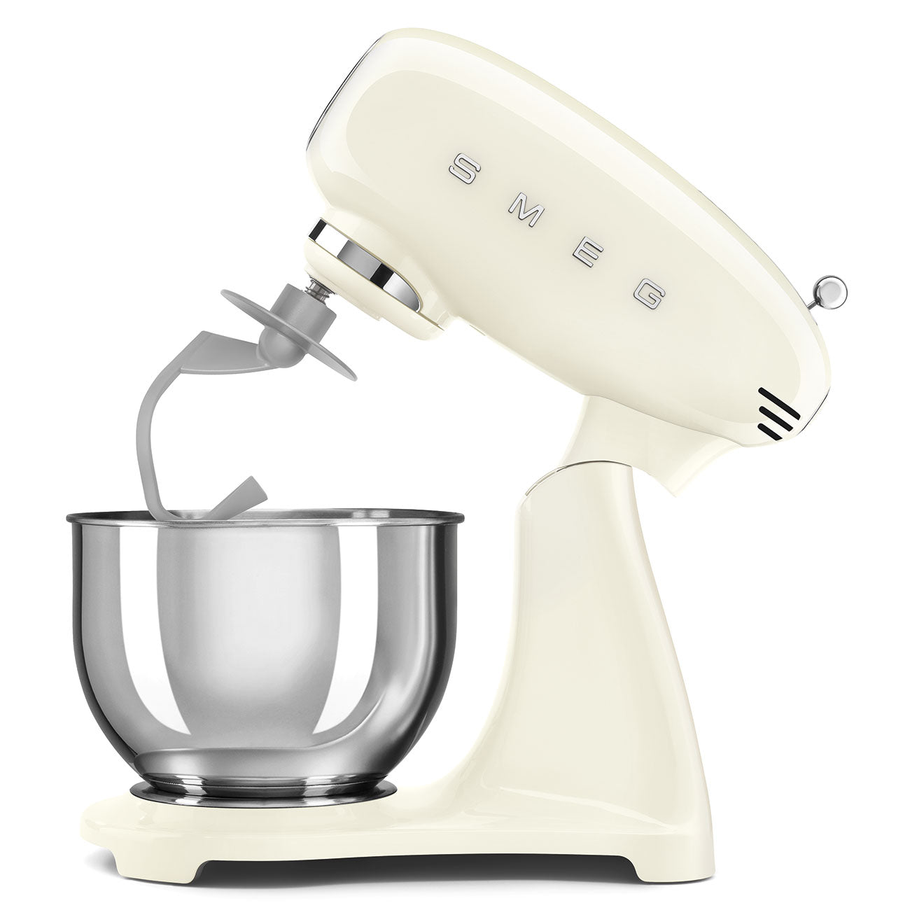 Batidora Smeg, Estilos años 50, 800W-220V, Crema Full Collor, SMF03PBEU