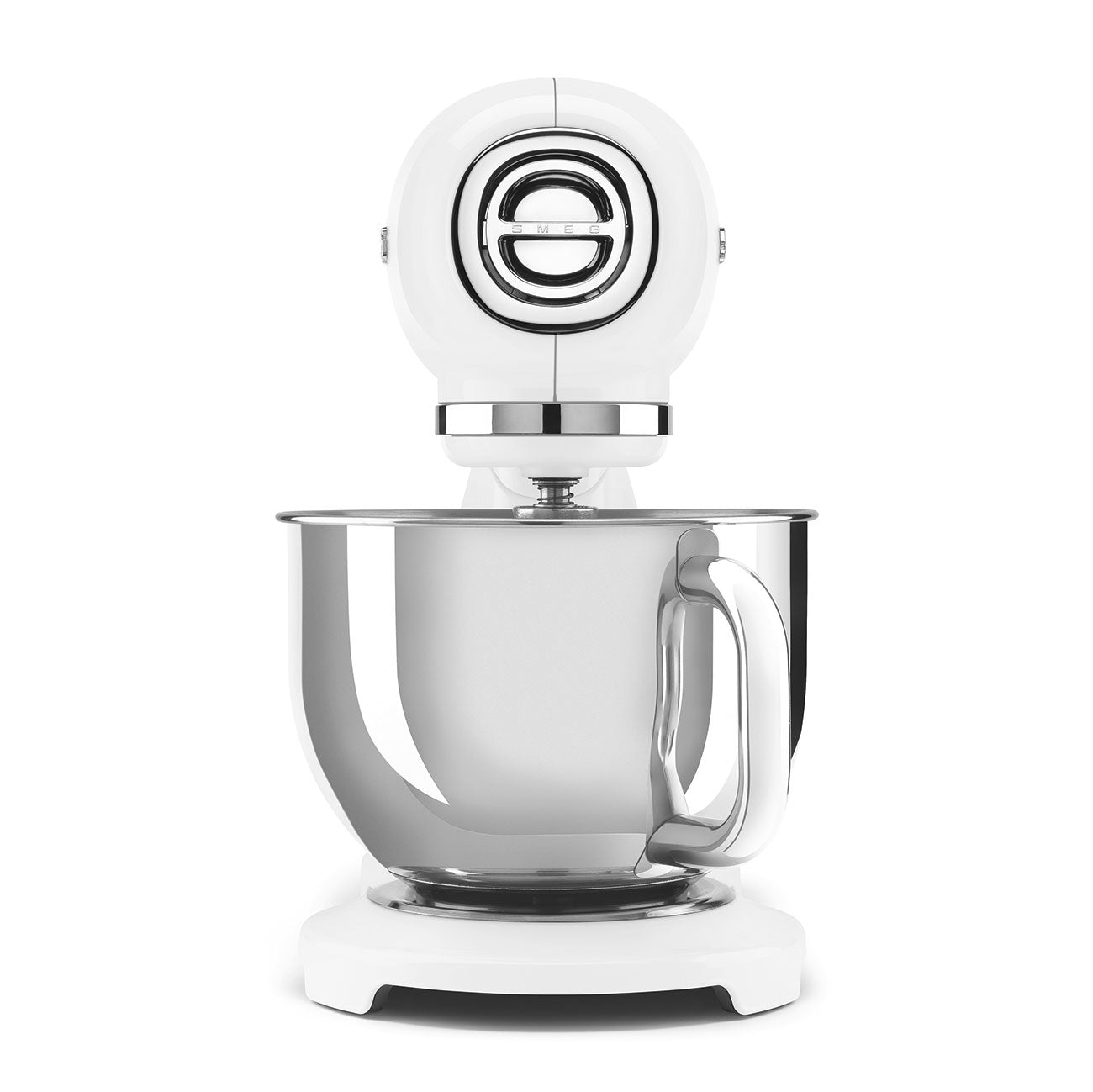 Batidora Smeg, Estilos años 50, 800W-220V, Blanco Full Collor, SMF03WHEU