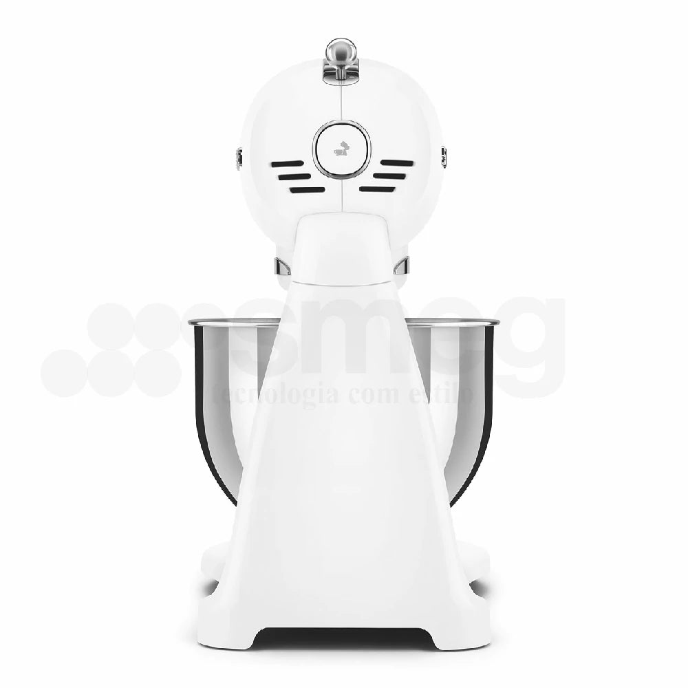 Batidora Smeg, Estilos años 50, 800W-220V, Blanco Full Collor, SMF03WHEU