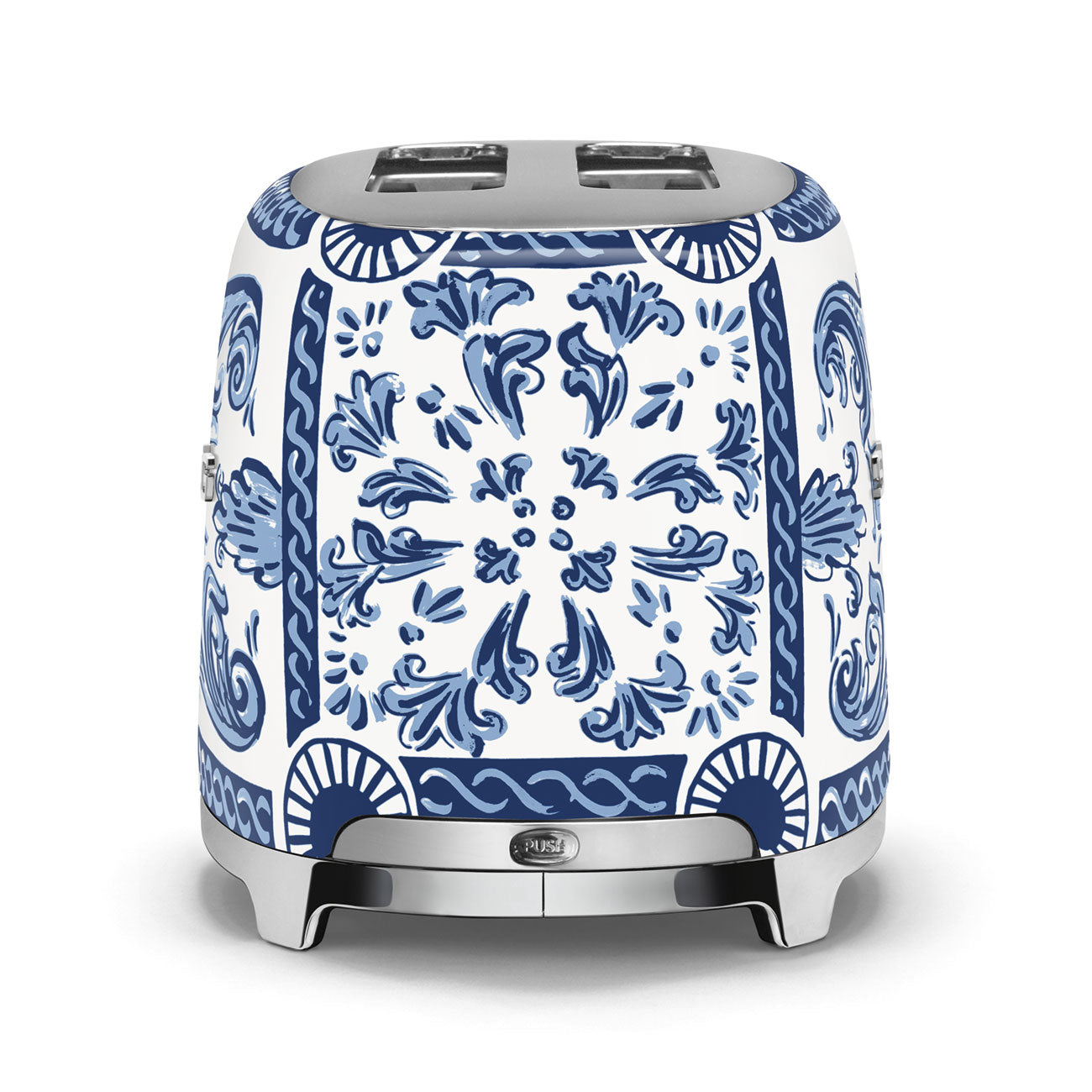 Tostadora Smeg, 2x2, Estilo Años 50, Dolce Gabbana Azul Mediterraneo, TSF01DGBEU
