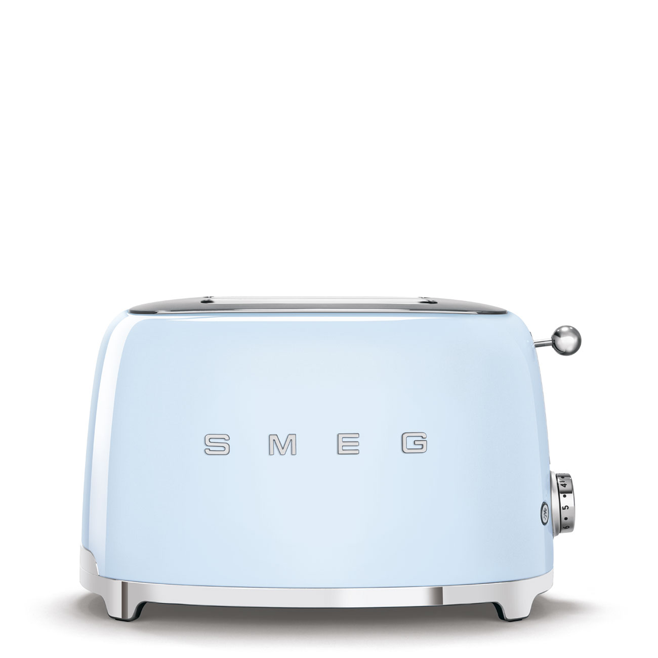 Tostadora Smeg, 2x2, Estilo años 50, Azul, TSF01PBEU