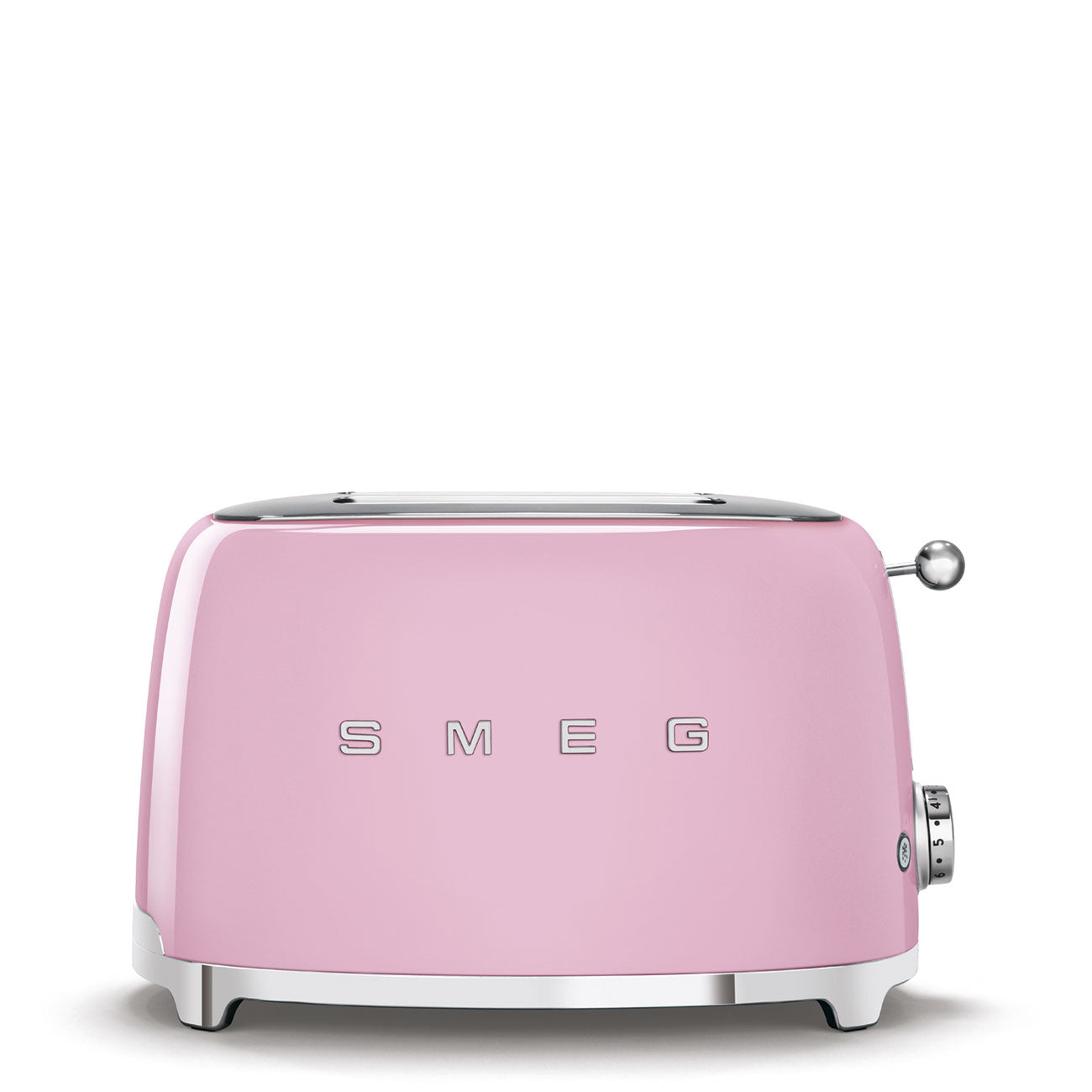 Tostadora Smeg, 2x2, Estilo años 50, Rosa, TSF01PKEU