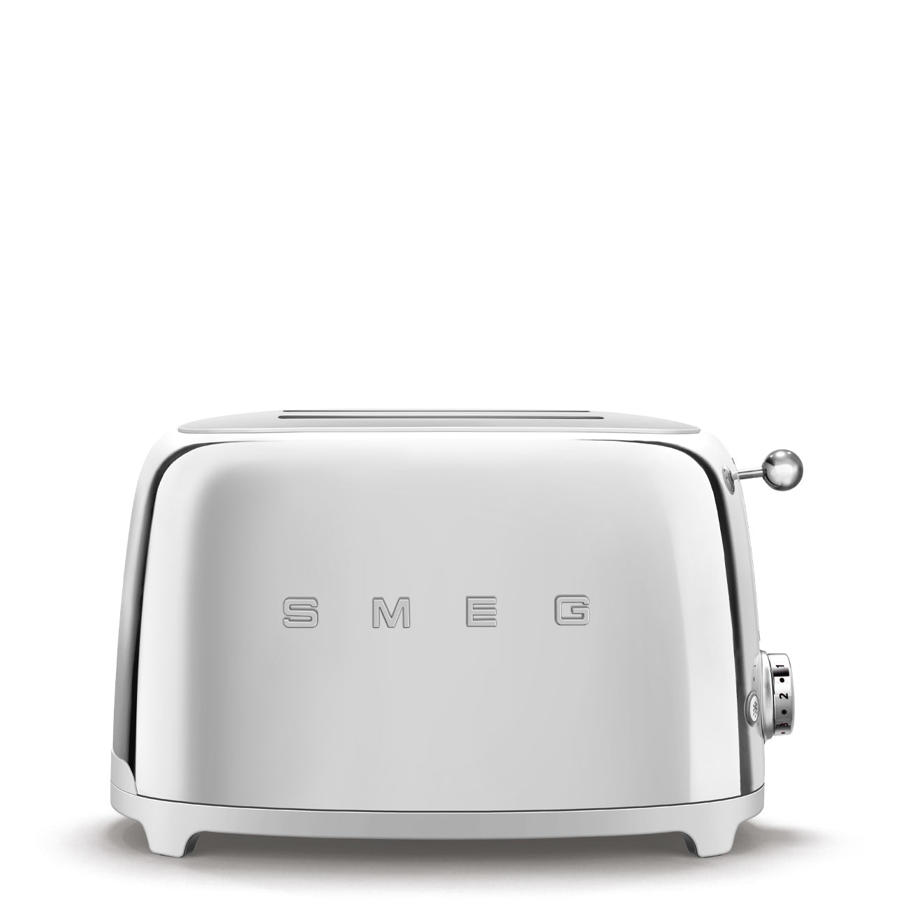 Tostadora Smeg, 2x2, Estilo años 50, 950W 220-240v, Acero, TSF01SSEU