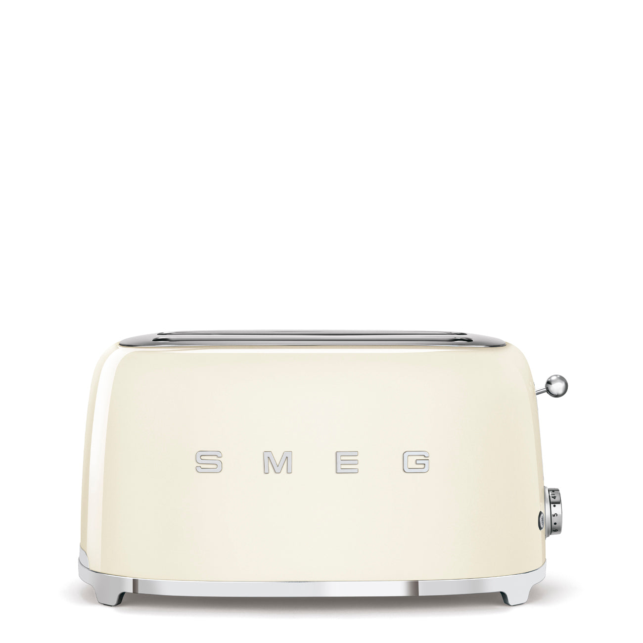 Tostadora Smeg 2x4, Estilo Años 50, 950W 220-240v, Crema, TSF02CREU