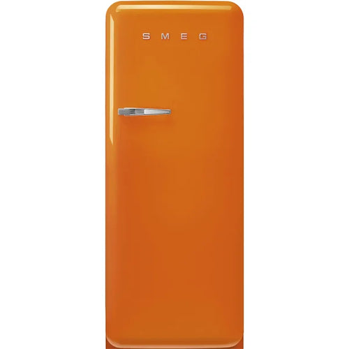 Refrigerador Smeg 1 Puerta, Estilo anõs 50, Bisagra a la derecha, 220v, Naranja, FAB28ROR5
