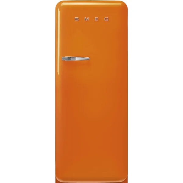 Refrigerador Smeg 1 Puerta, Estilo anõs 50, Bisagra a la derecha, 220v, Naranja, FAB28ROR5