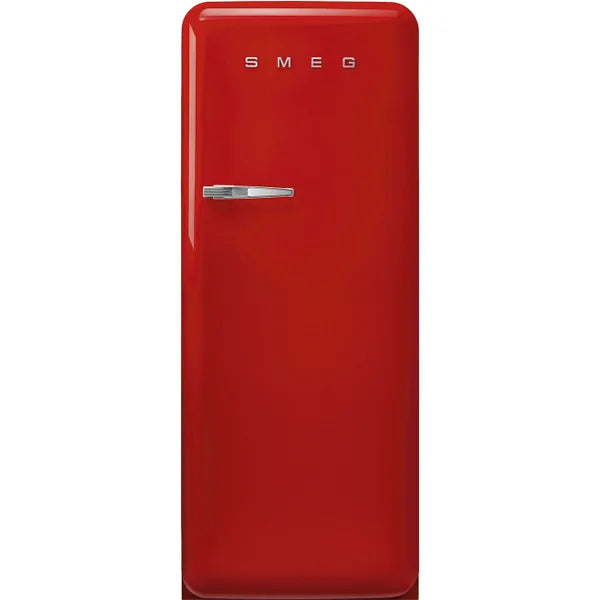 Refrigerador Smeg 1 Puerta, Estilo anõs 50, Bisagra a la derecha, 220v, Rojo, FAB28RRD5