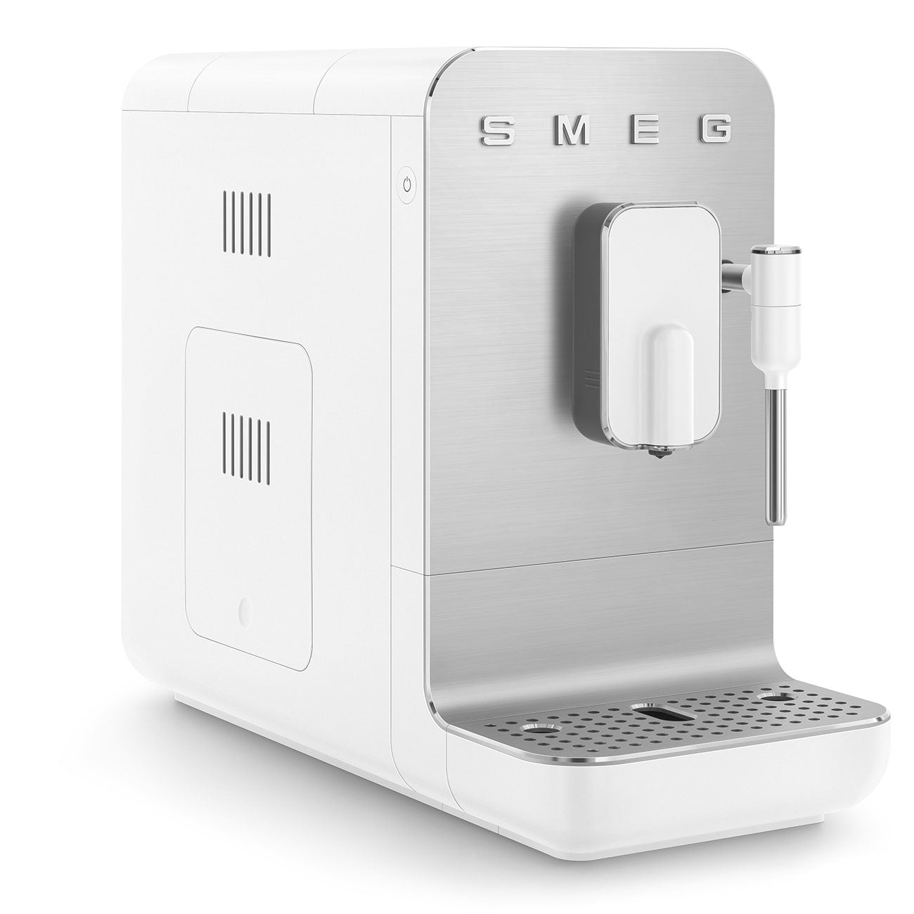 Cafetera Automatica con Varilla de Vapor Smeg, Estética Collezione, 1350w, Blanco, BCC12WHEU