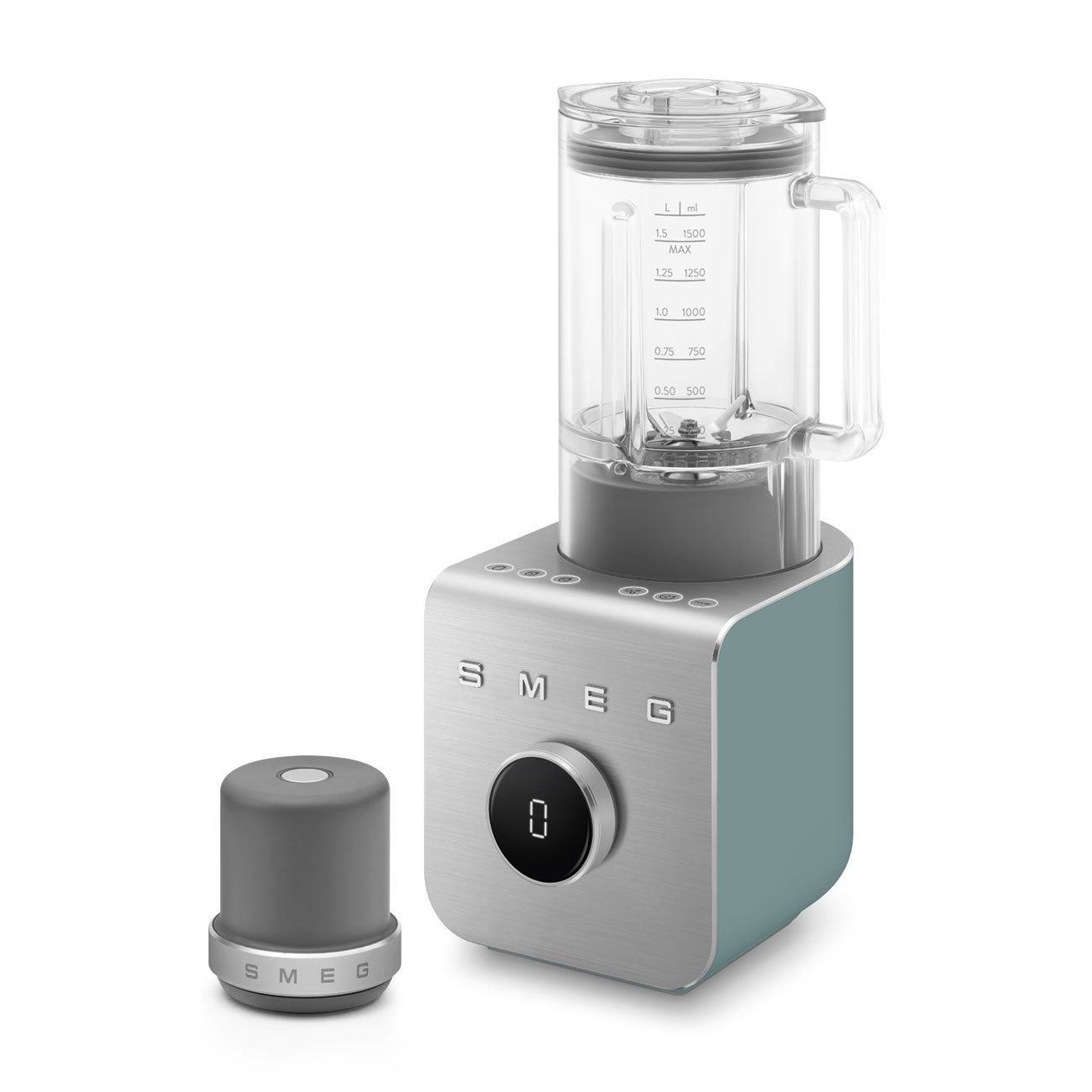 Licuadora de Alto Rendimiento con Bomba de Vacio Smeg, 1400w, Verde Esmeralda, BLC02EGMEU