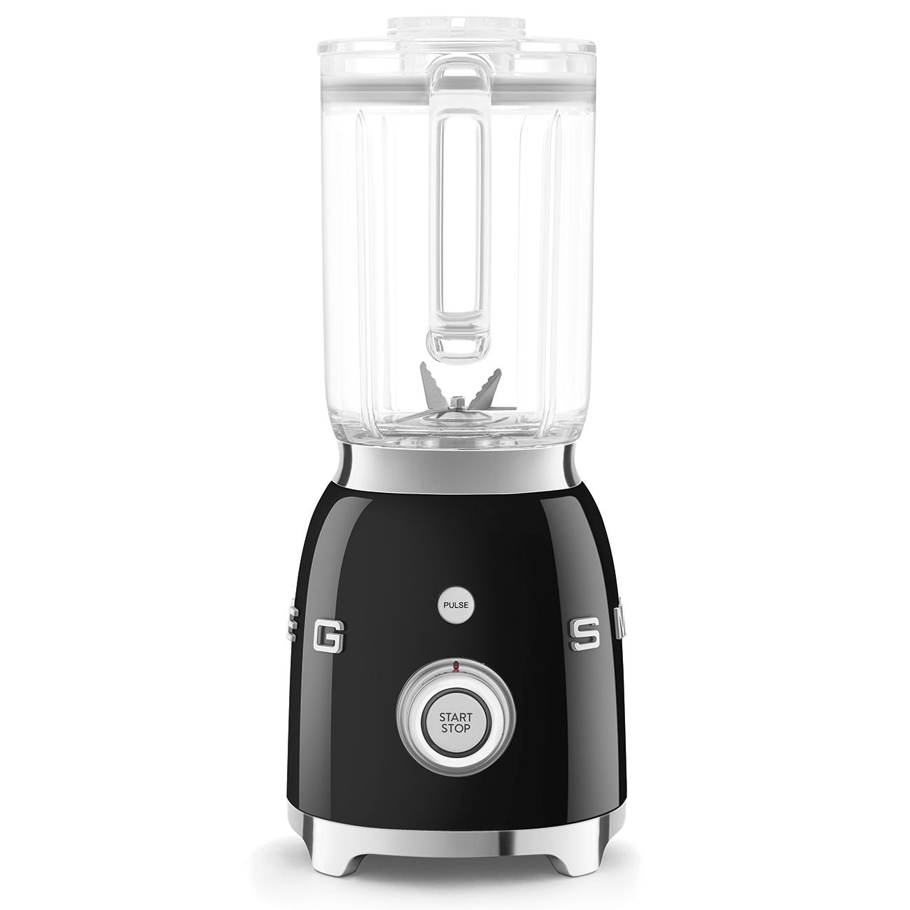 Licuadora Smeg, Estilo años 50, 800W-220V, Negro, BLF03BLEU