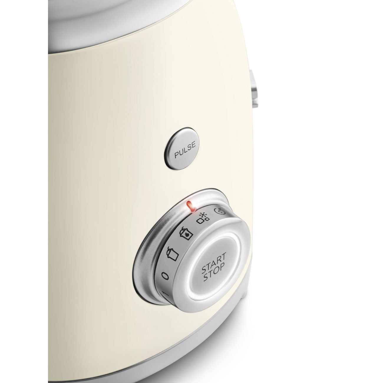Licuadora Smeg, Estilo años 50, 800W-220V, Crema, BLF03CREU