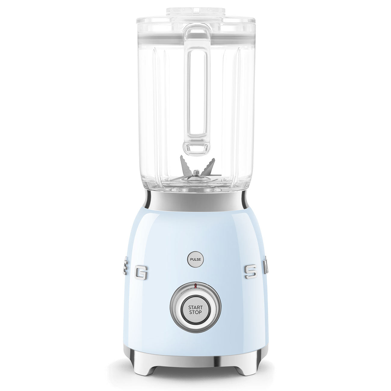 Licuadora Smeg, Estilo años 50, 800W-220V, Azul, BLF03PBEU