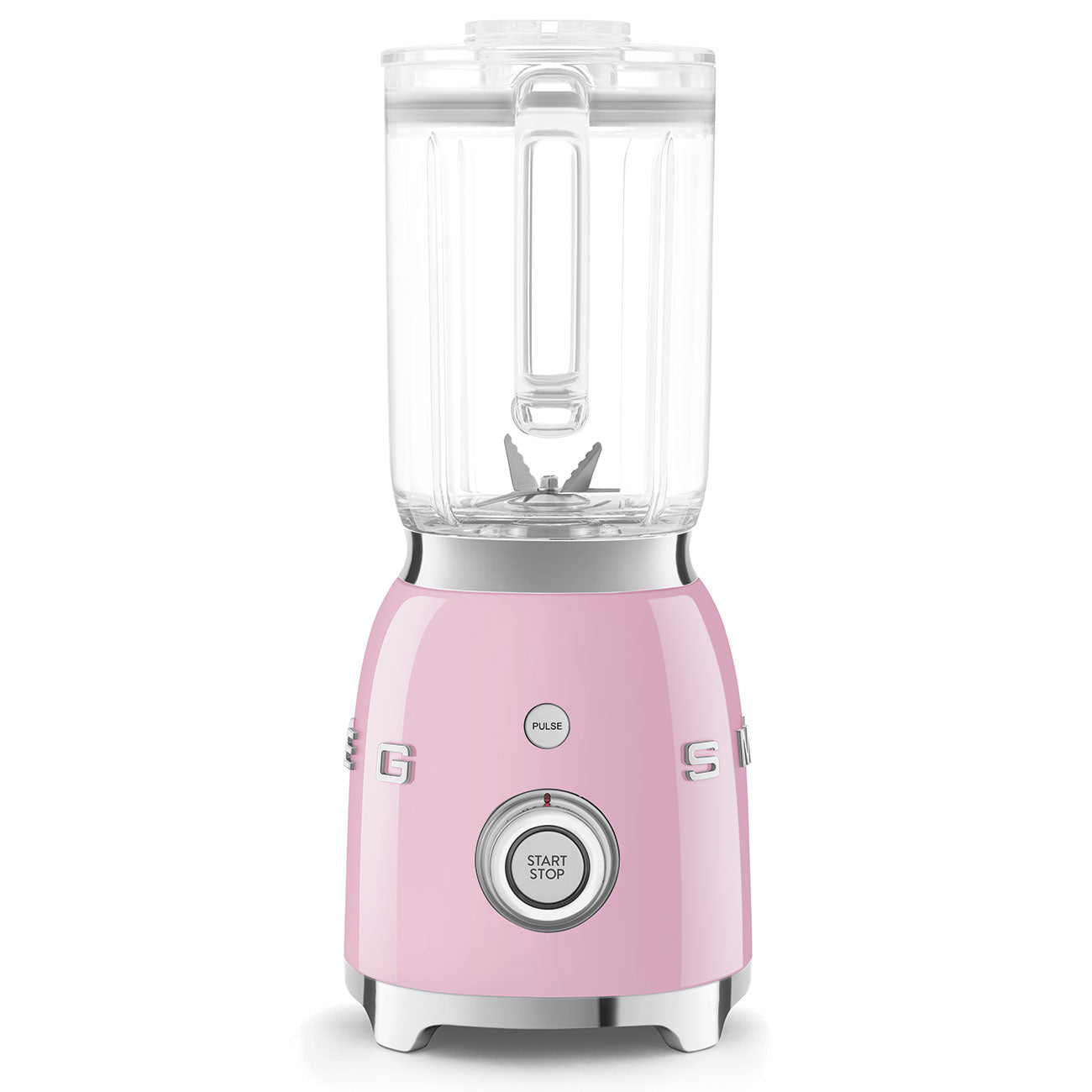 Licuadora Smeg, Estilo años 50, 800W-220V, Rosa, BLF03PKEU
