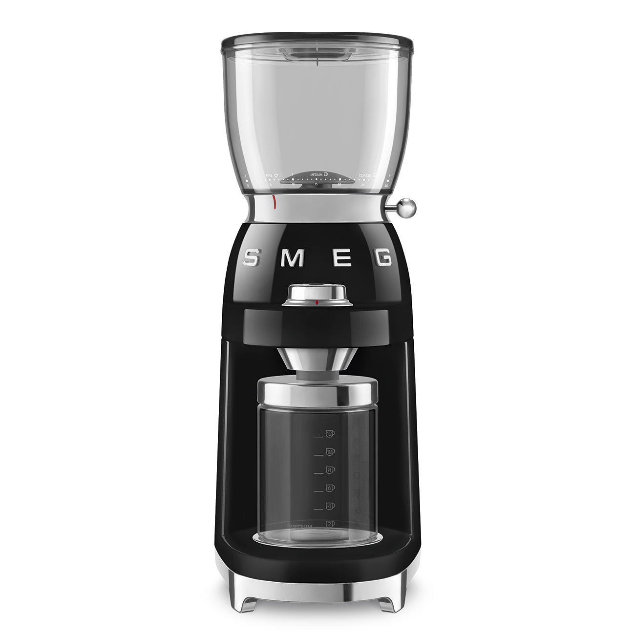 Molinillo de Café Smeg, Estilo años 50, 150w, Negro, CGF11BLEU