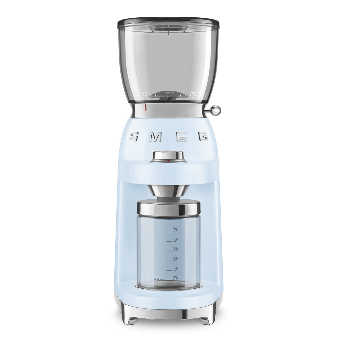 Molinillo de Café Smeg, Estilo años 50, 150w, Azul, CGF01PBEU