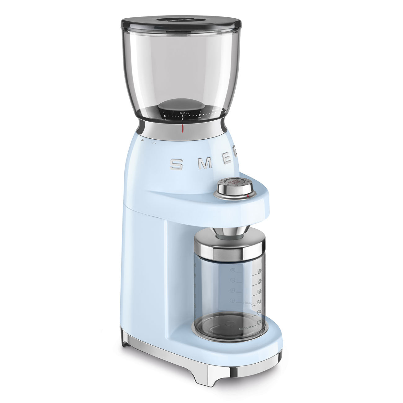 Molinillo de Café Smeg, Estilo años 50, 150w, Azul, CGF01PBEU
