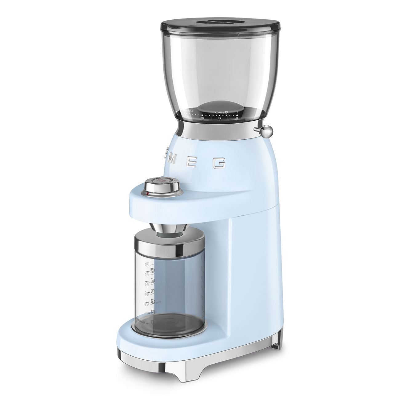 Molinillo de Café Smeg, Estilo años 50, 150w, Azul, CGF01PBEU