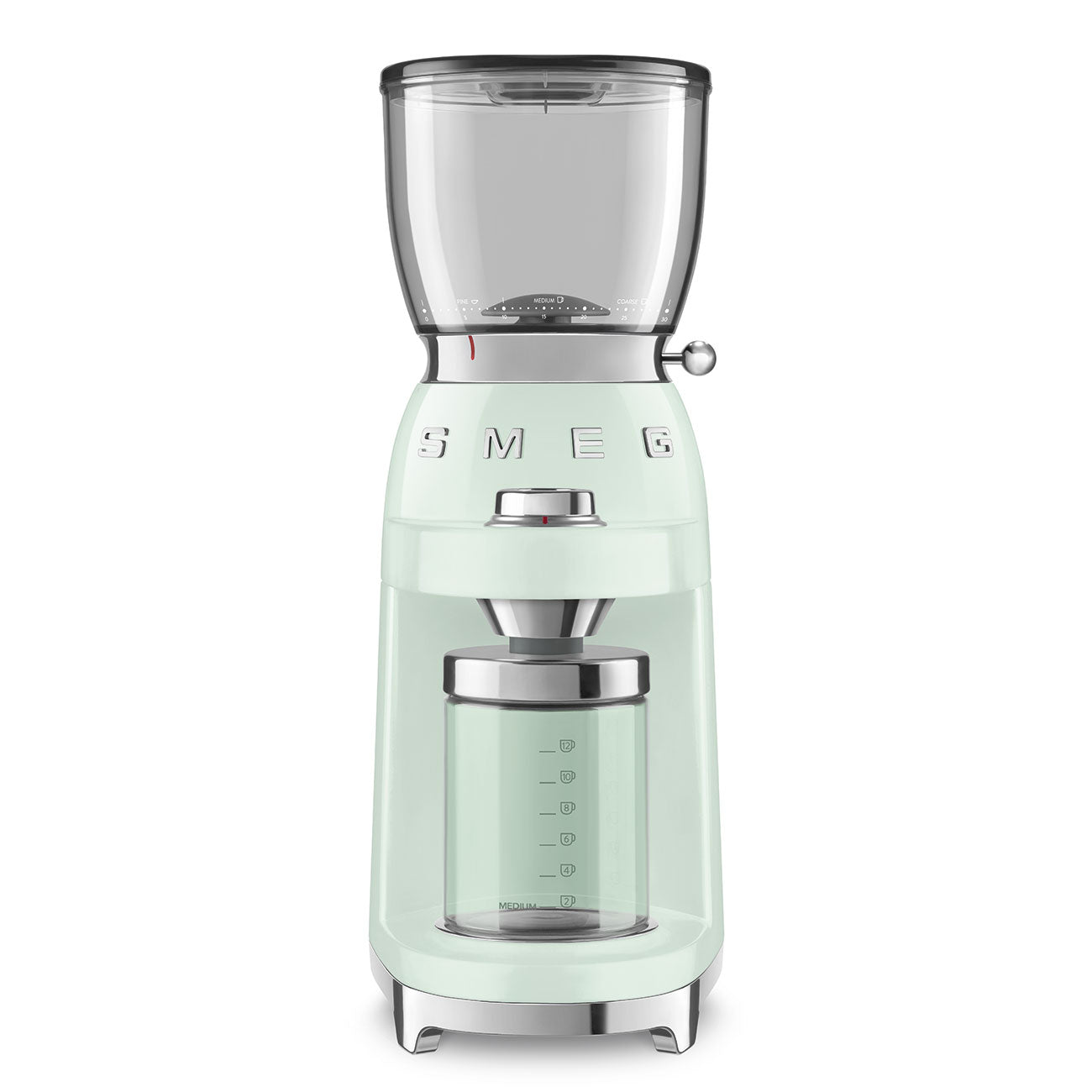 Molinillo de Café Smeg, Estilo años 50, 150w, Verde Pastel, CGF01PGEU