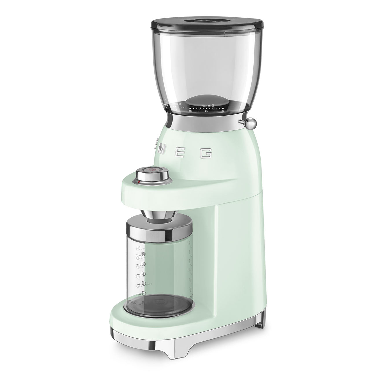 Molinillo de Café Smeg, Estilo años 50, 150w, Verde Pastel, CGF01PGEU