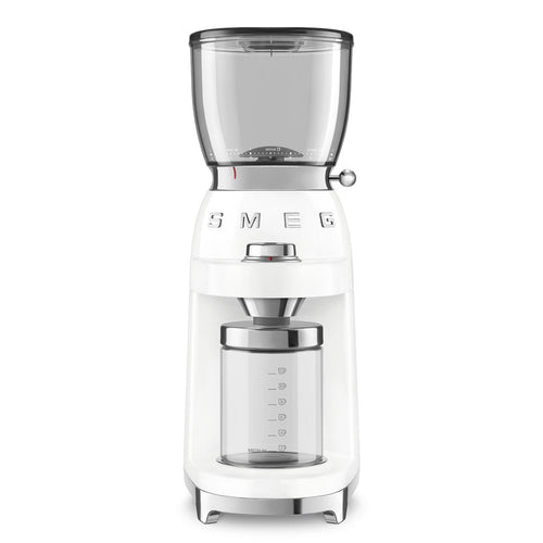 Molinillo de Café Smeg, Estilo años 50, 150w, Blanco, CGF01WHEU