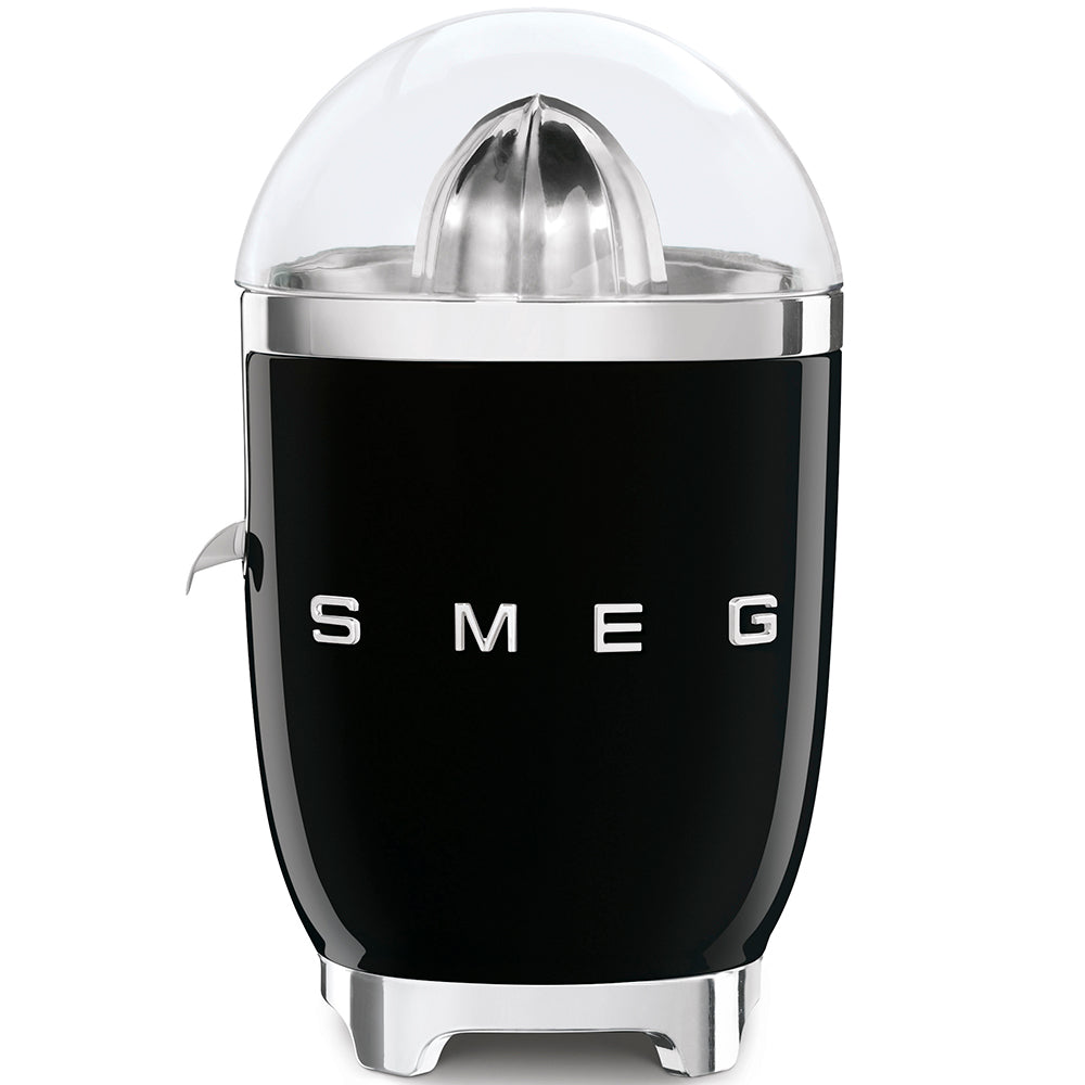 Exprimidor Smeg, Estilo años 50, Negro, CJF11BLEU