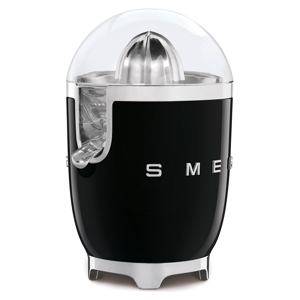 Exprimidor Smeg, Estilo años 50, Negro, CJF11BLEU