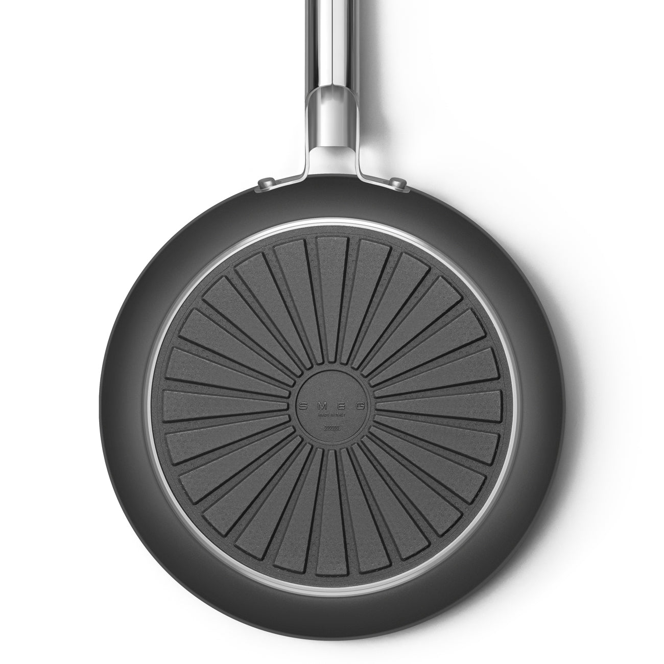 Sartén Antiadherente Smeg, Estilo años 50, Negro, CKFF2801BLM