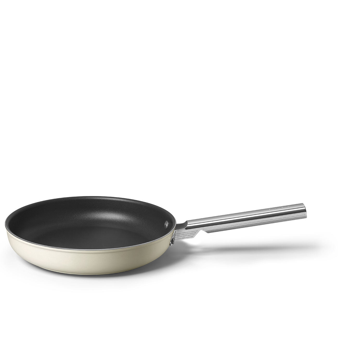 Sartén Antiadherente Smeg, Estilo años 50, Crema, CKFF2801CRM
