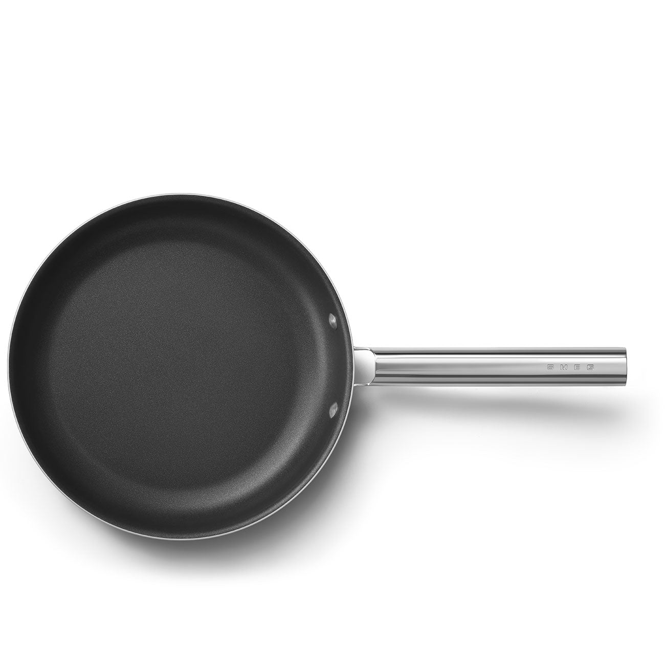 Sartén Antiadherente Smeg, Estilo años 50, Crema, CKFF2801CRM