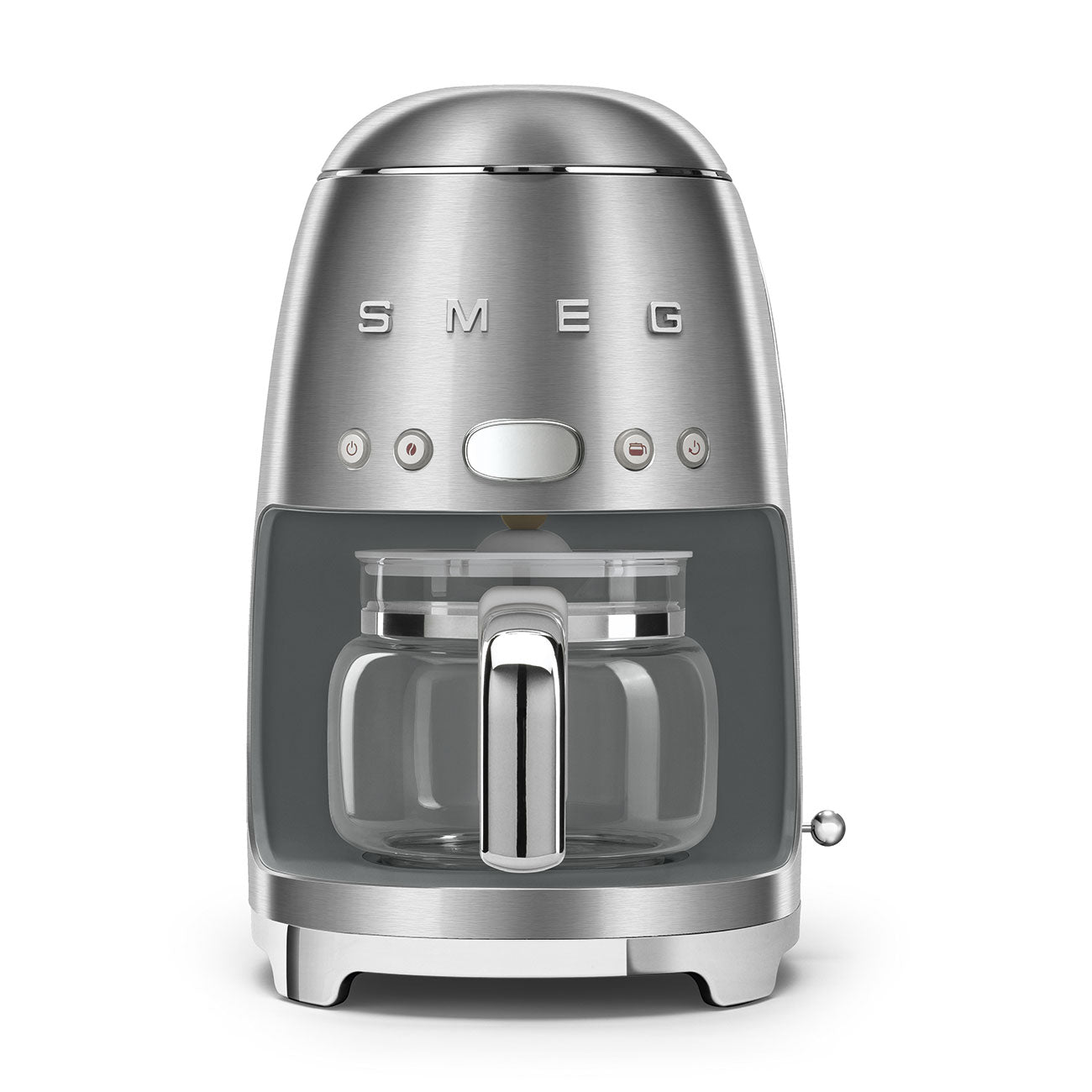Cafetera de Goteo Smeg, Estilo años 50, 1050W, Acero, DCF02SSEU
