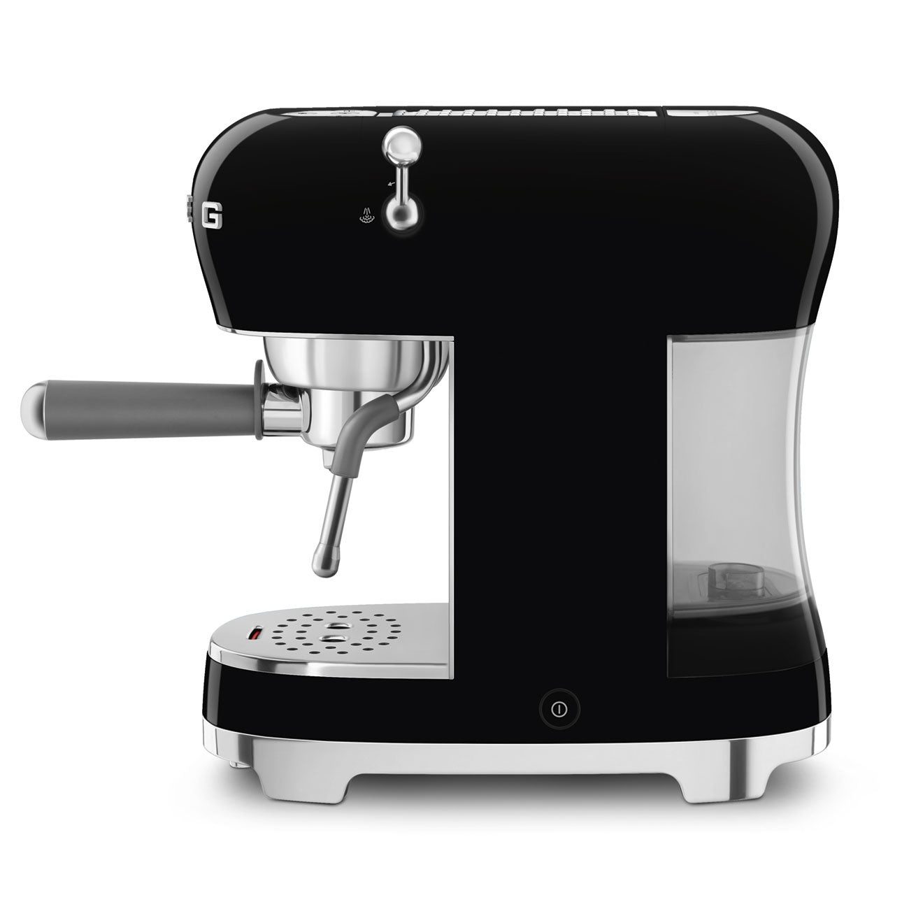 Cafetera Espresso Manual Smeg, Estilo años 50, 1350w, Negro, ECF02BLEU