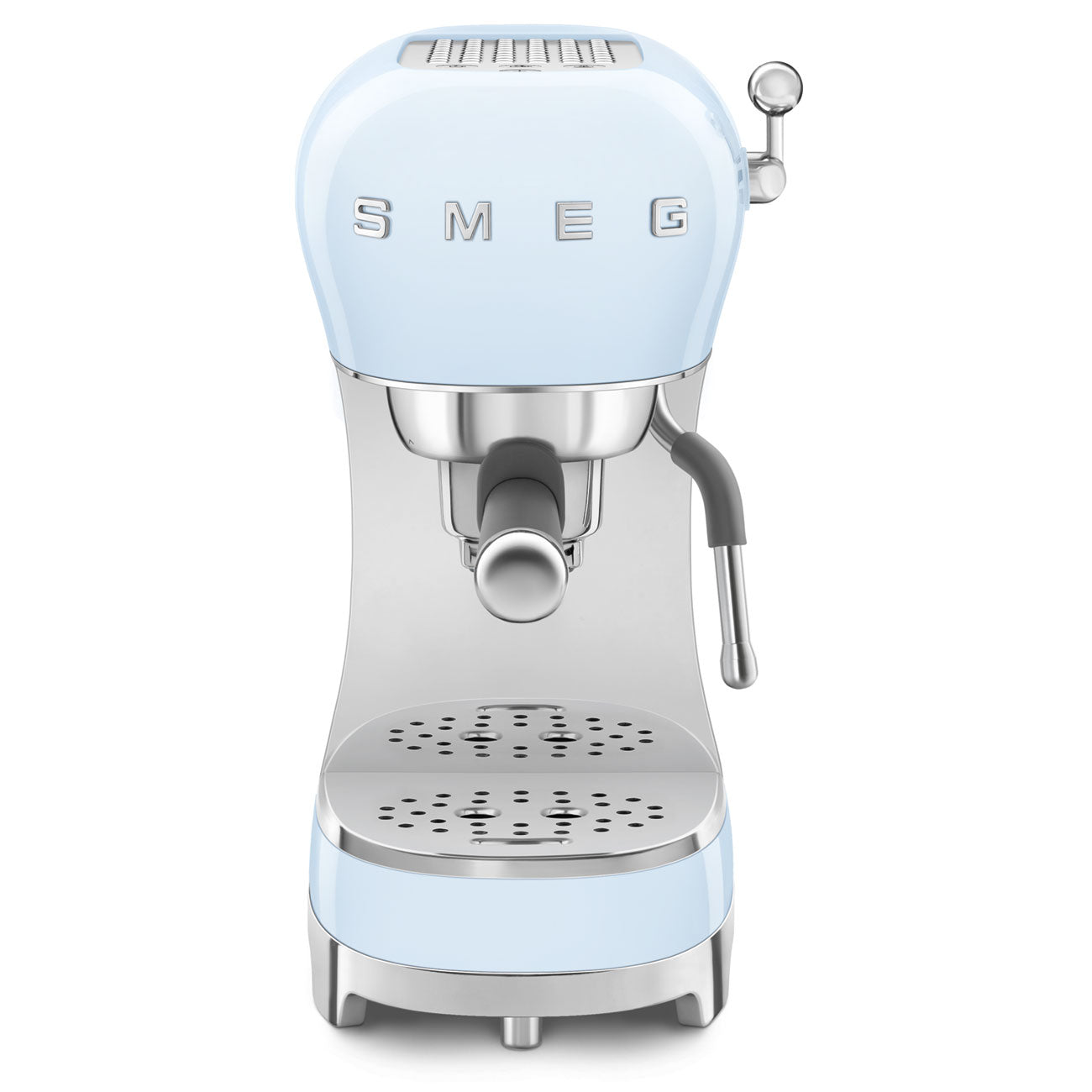 Cafetera Espresso Manual Smeg, Estilo años 50, 1350w, Azul, ECF02PBEU