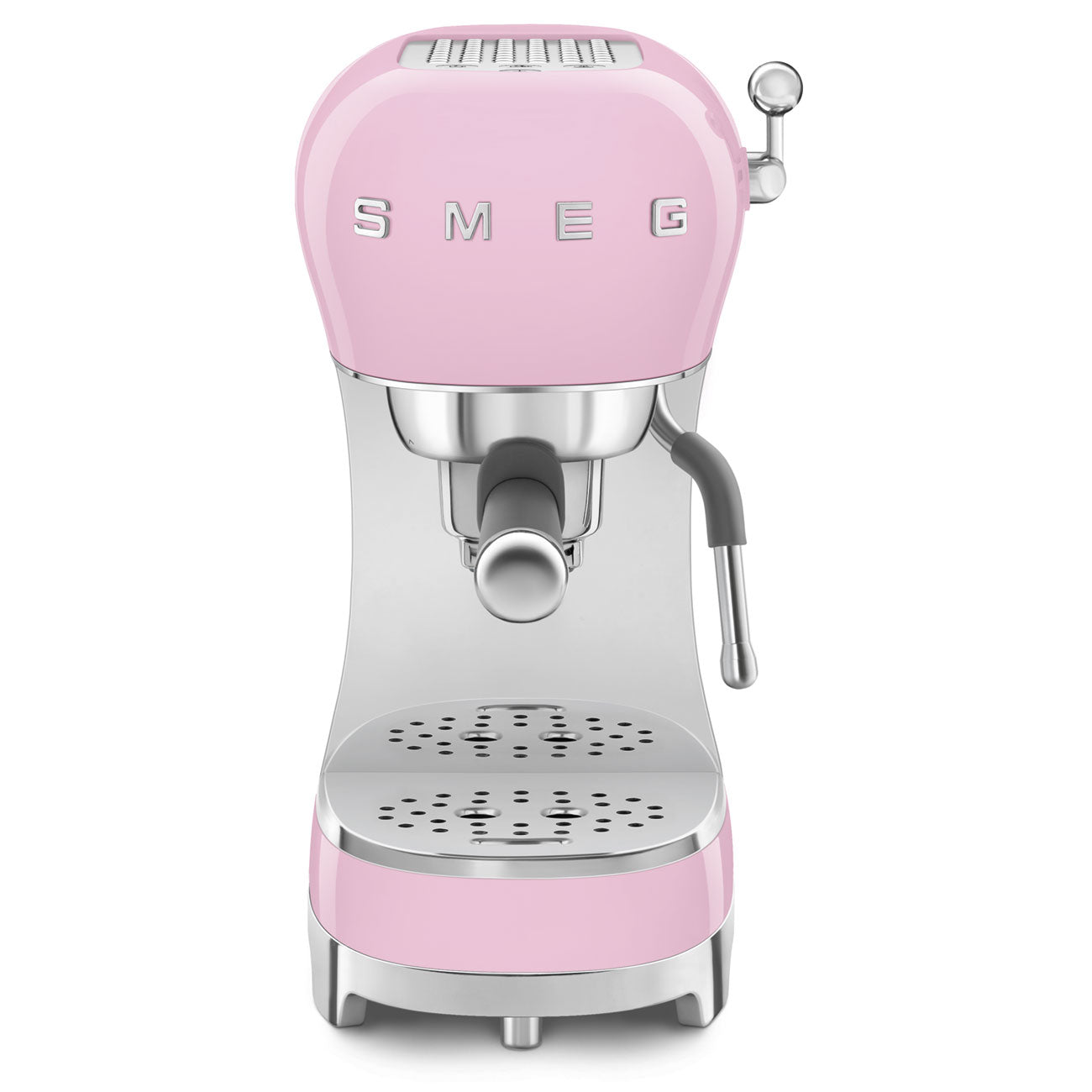 Cafetera Espresso Manual Smeg, Estilo años 50, 1350w, Rosa, ECF02PKEU