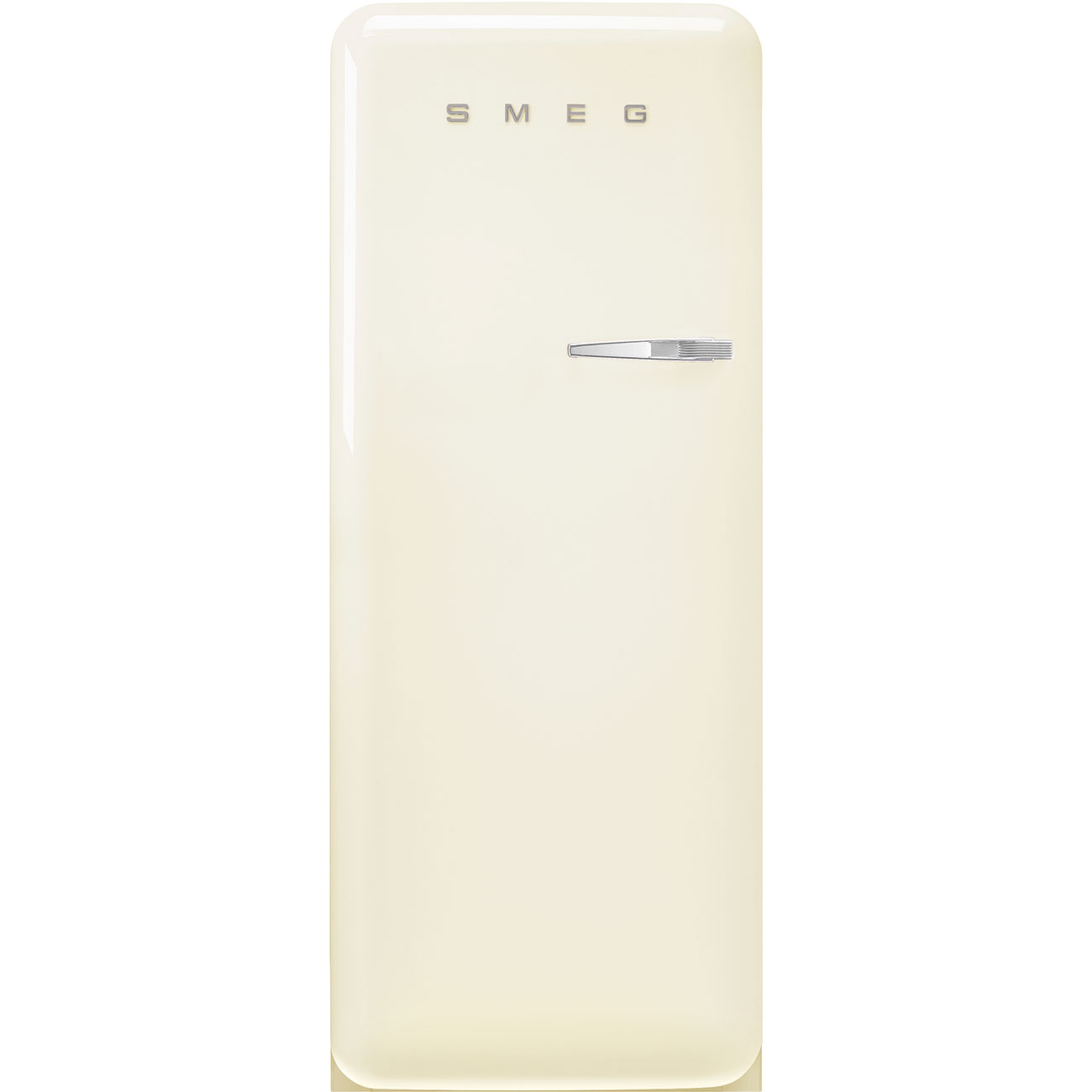 Refrigerador Smeg 1 Puerta, Estilo anõs 50, Bisagra a la izquierda, 220v, Crema, FAB28LCR6