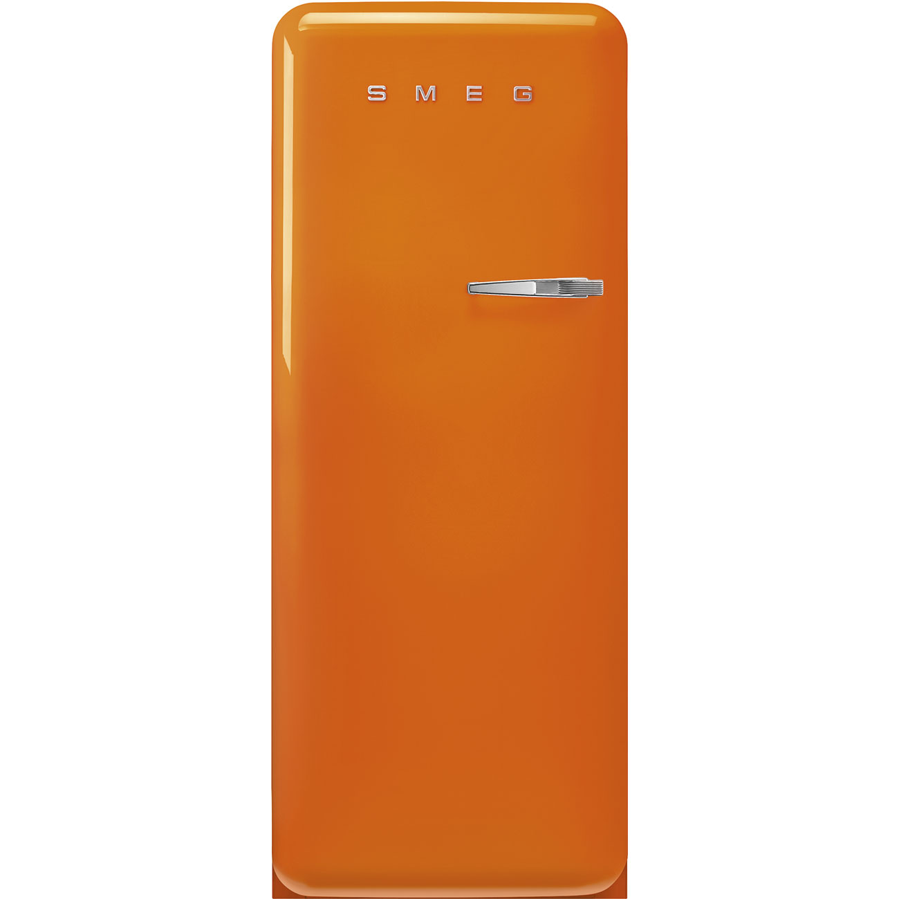 Refrigerador Smeg 1 Puerta, Estilo anõs 50, Bisagra a la izquierda, 220v, Naranja, FAB28LOR5