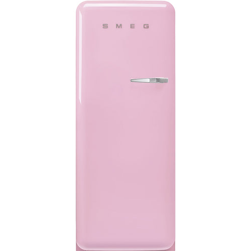 Refrigerador Smeg 1 Puerta, Estilo anõs 50, Bisagra a la izquierda, 220v, Rosa, FAB28LPK5
