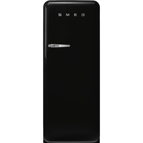 Refrigerador Smeg 1 Puerta,Estilo anõs 50, Bisagra a la derecha, 220v, Negro, FAB28RBL5