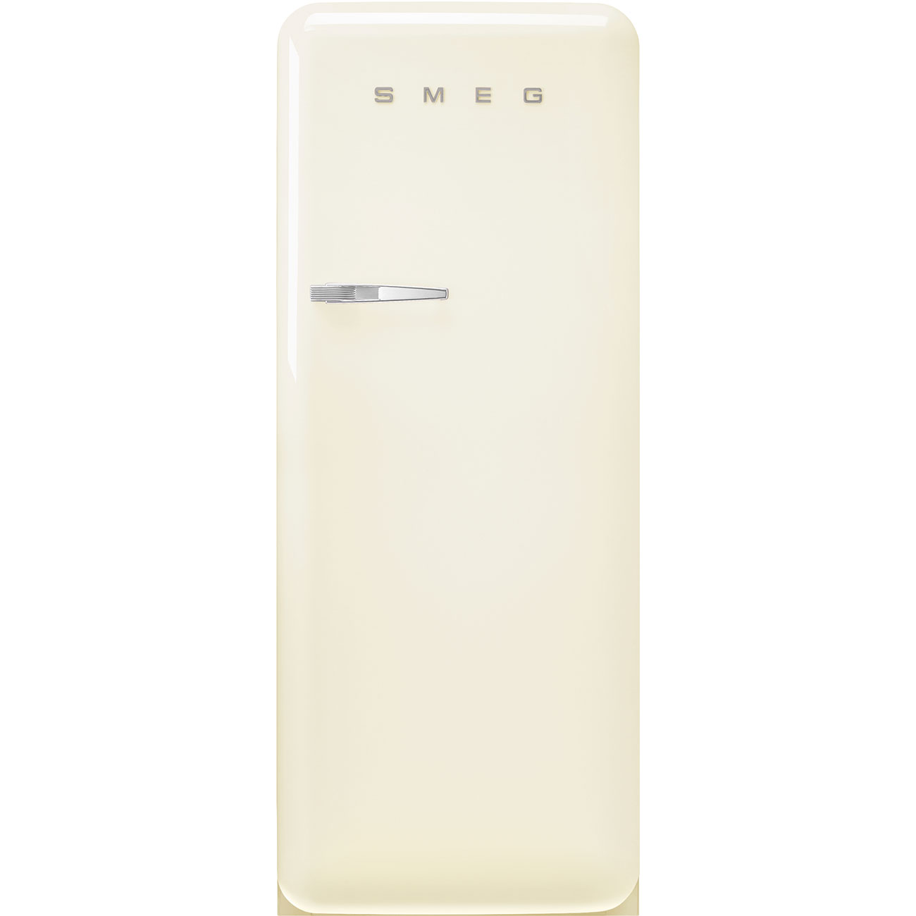 Refrigerador Smeg 1 Puerta, Estilo anõs 50, Bisagra a la derecha, 220v, Crema, FAB28RCR6