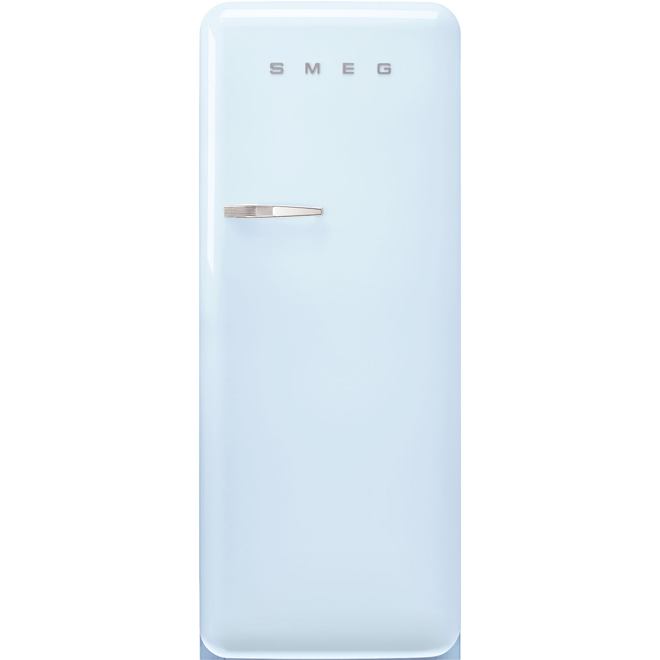 Refrigerador Smeg 1 Puerta, Estilo anõs 50, Bisagra a la derecha, 220v, Azul Pastel, FAB28RPB5