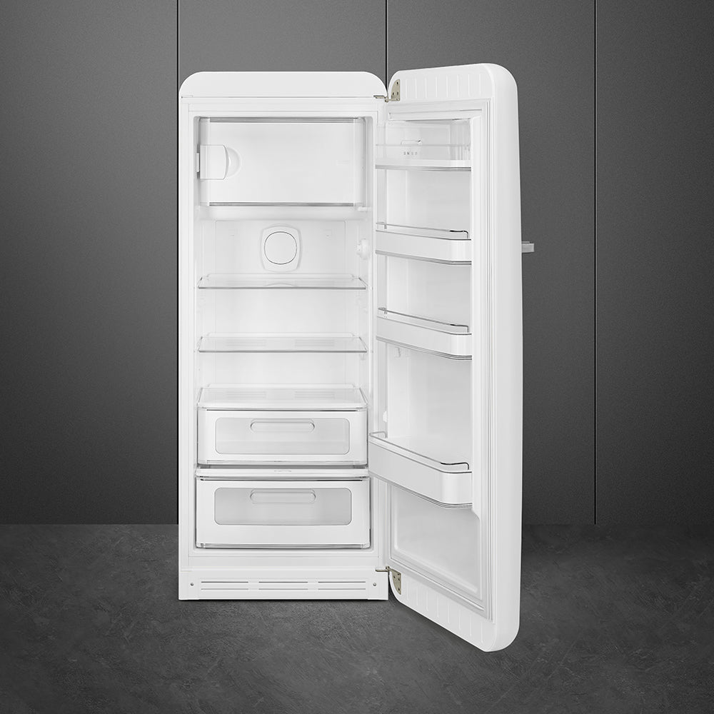 Refrigerador Smeg 1 Puerta, Estilo anõs 50, Bisagra a la derecha, 220v, Blanco, FAB28RWH5